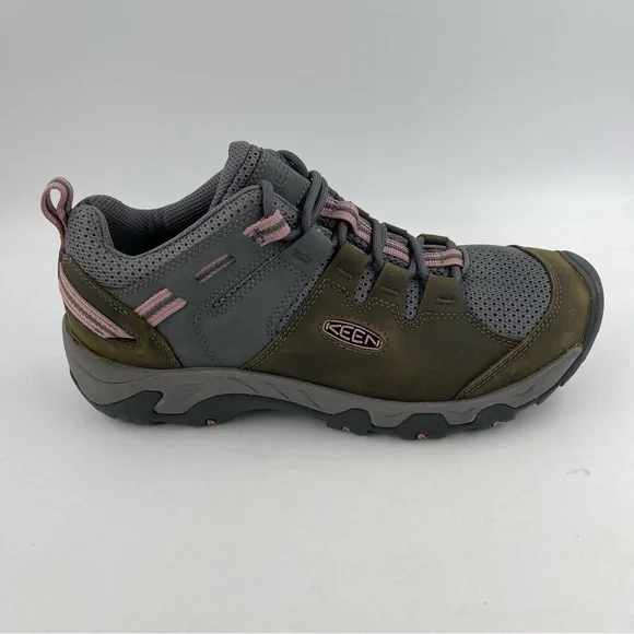 Keen Shoes New Keen Womens Steen Vented Waterproof Olive Pink